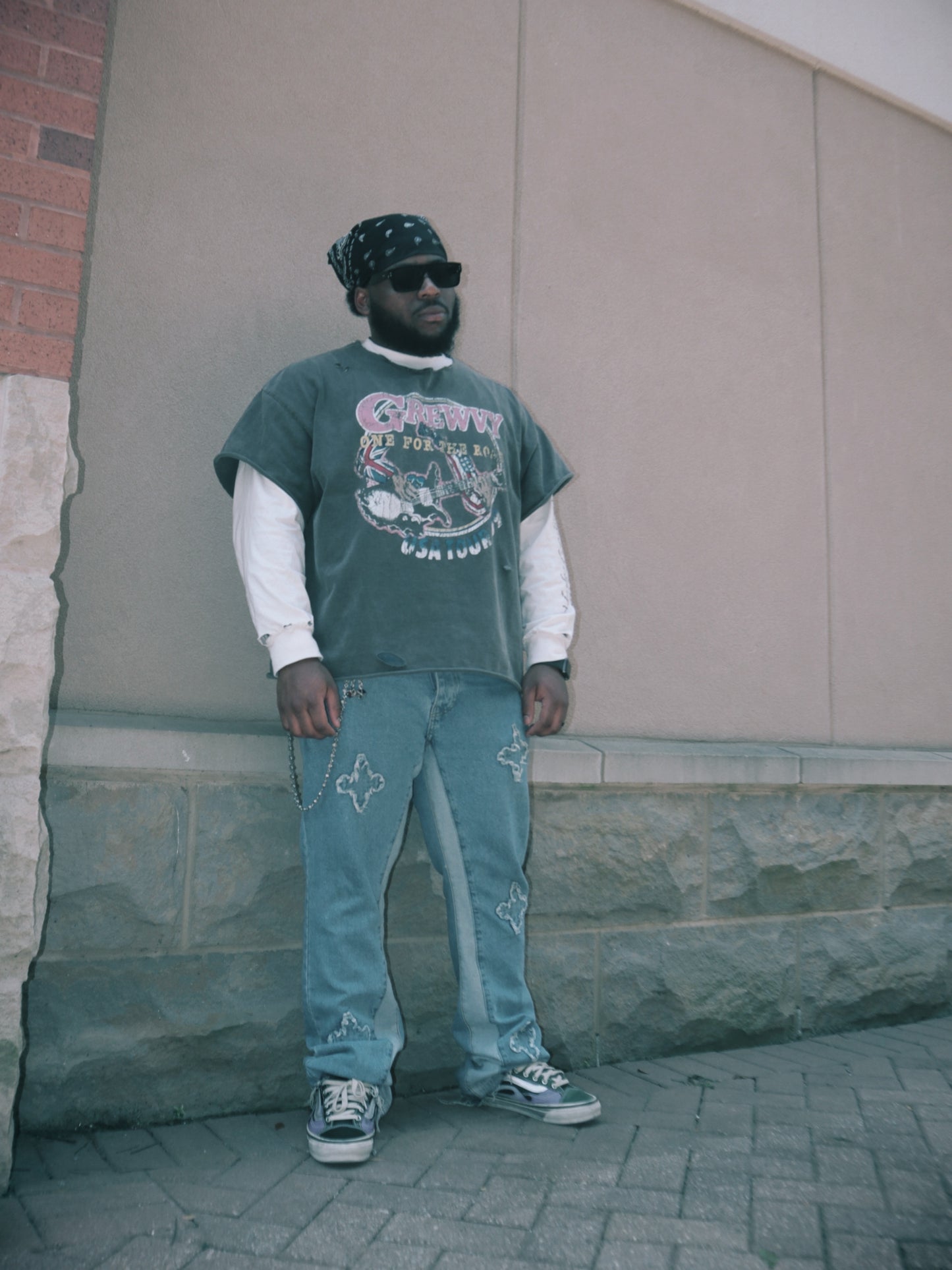 ONE FOR THE ROAD THRASHED VNTG TEE