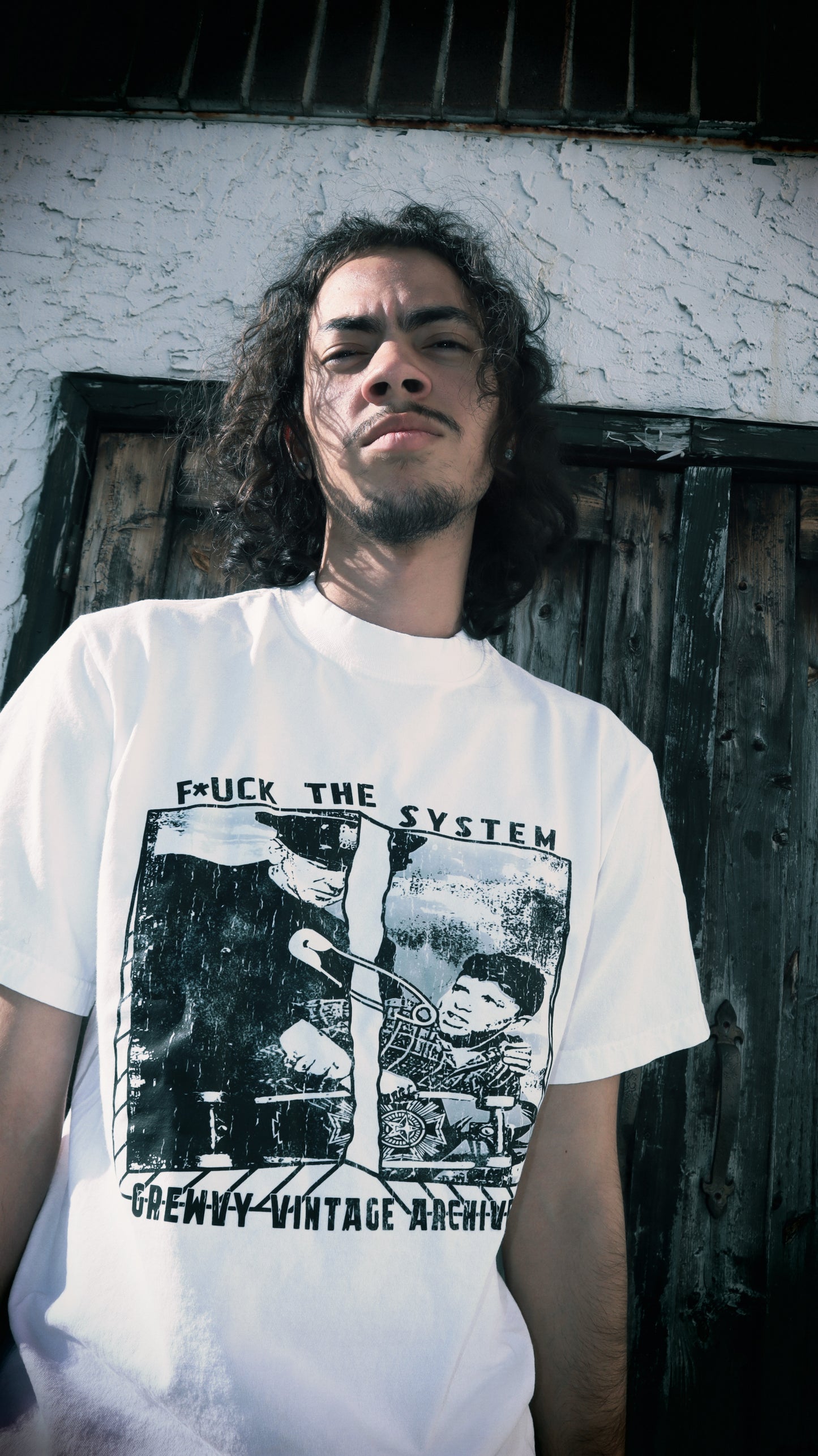 F*CK THE SYSTEM STAPLE TEE