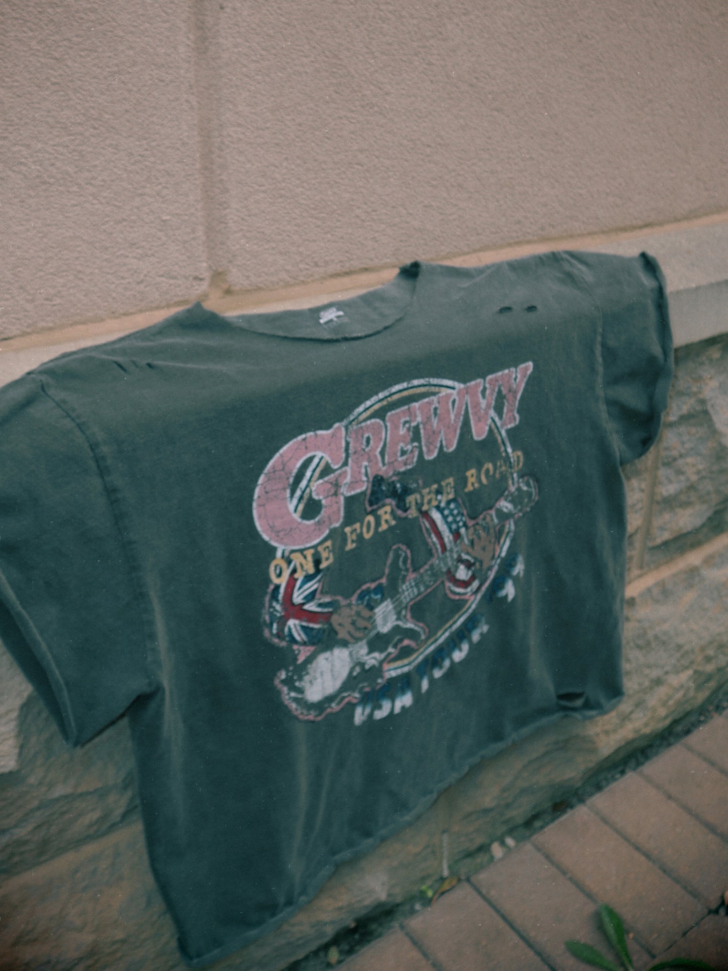 ONE FOR THE ROAD THRASHED VNTG TEE