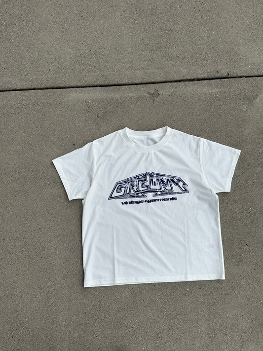 VNTG LOGO STAPLE TEE