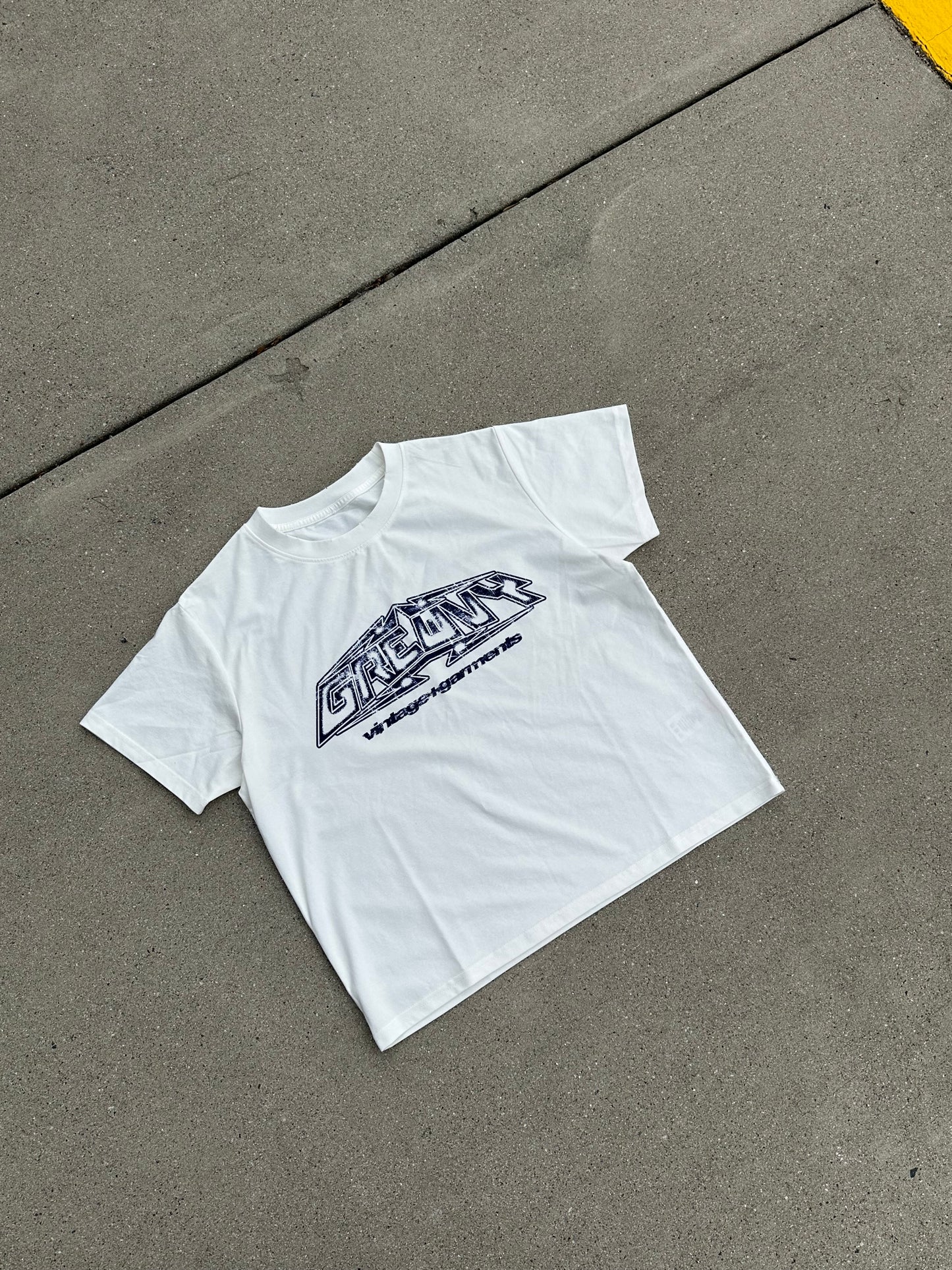 VNTG LOGO STAPLE TEE