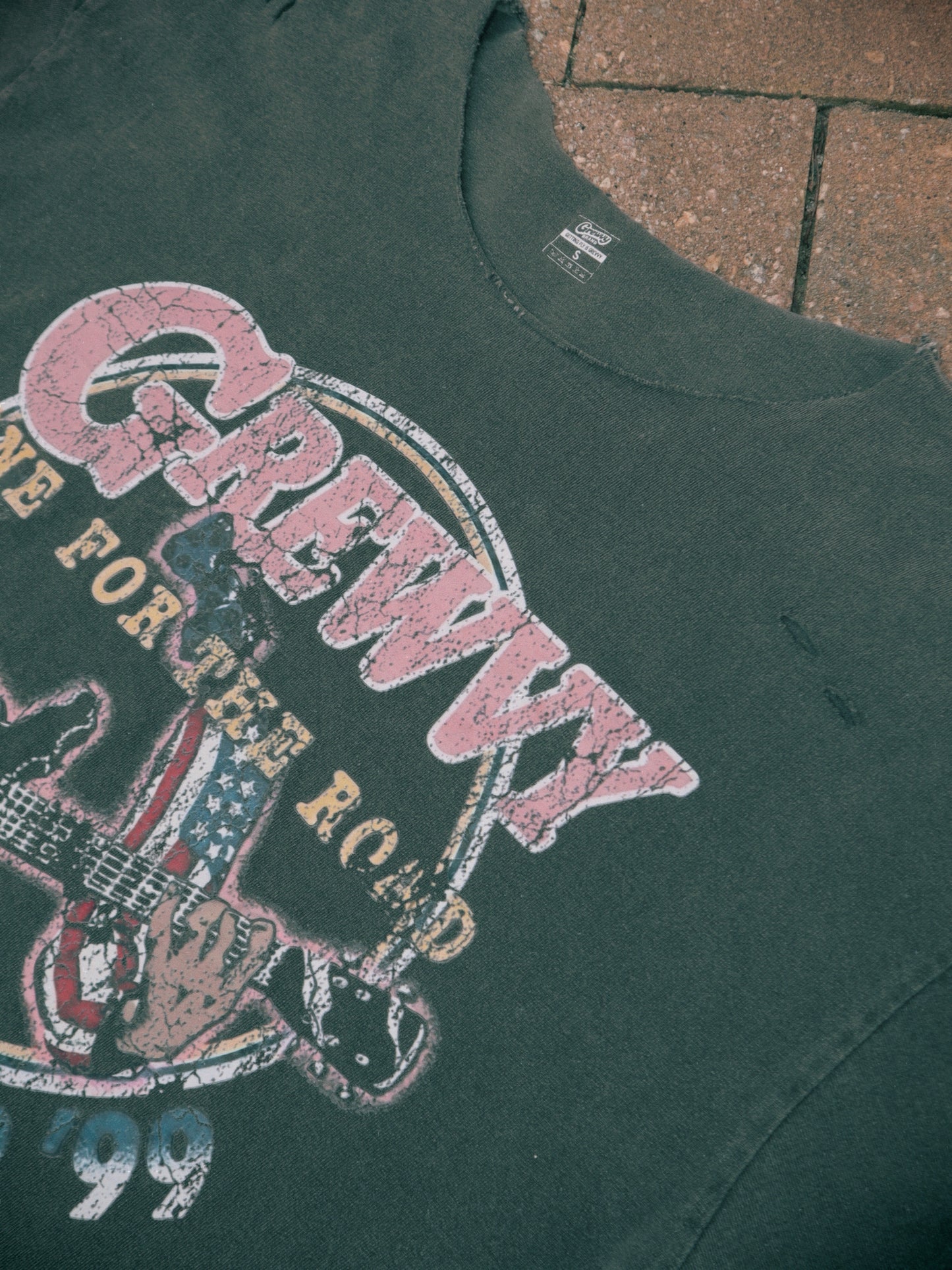 ONE FOR THE ROAD THRASHED VNTG TEE