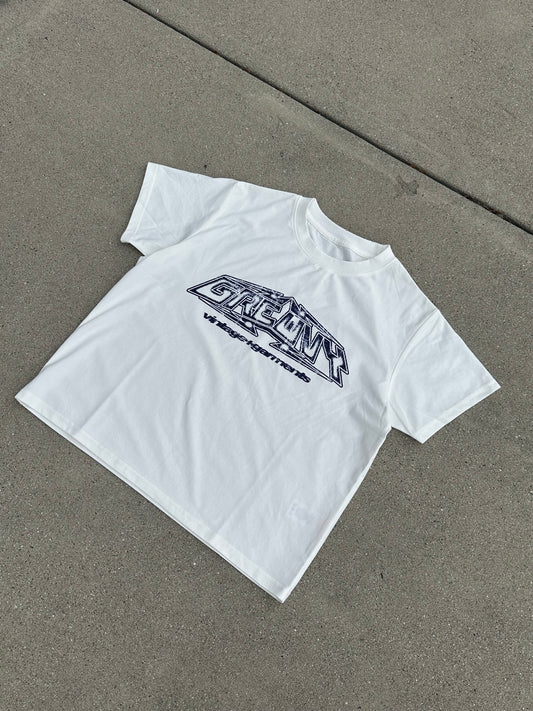 VNTG LOGO STAPLE TEE