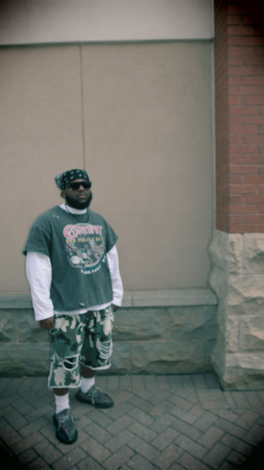 ONE FOR THE ROAD THRASHED VNTG TEE