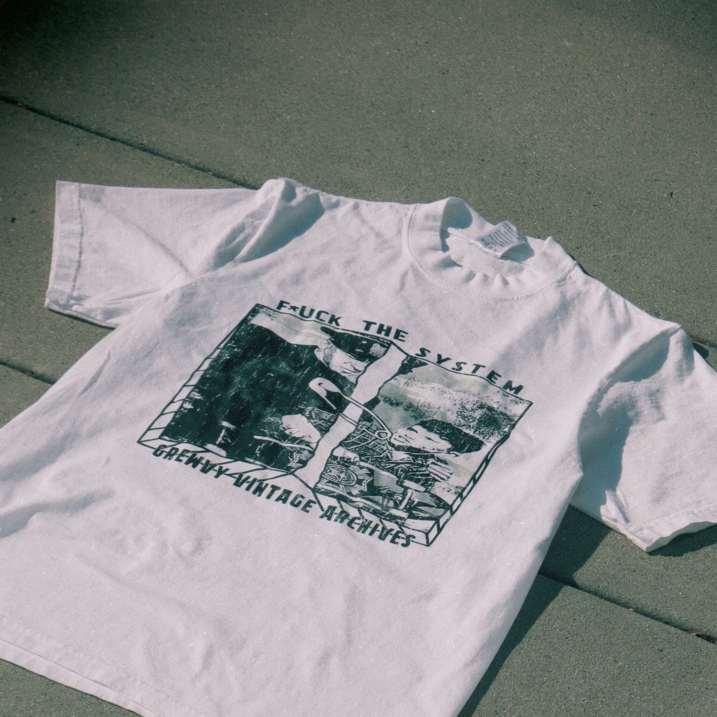 F*CK THE SYSTEM STAPLE TEE
